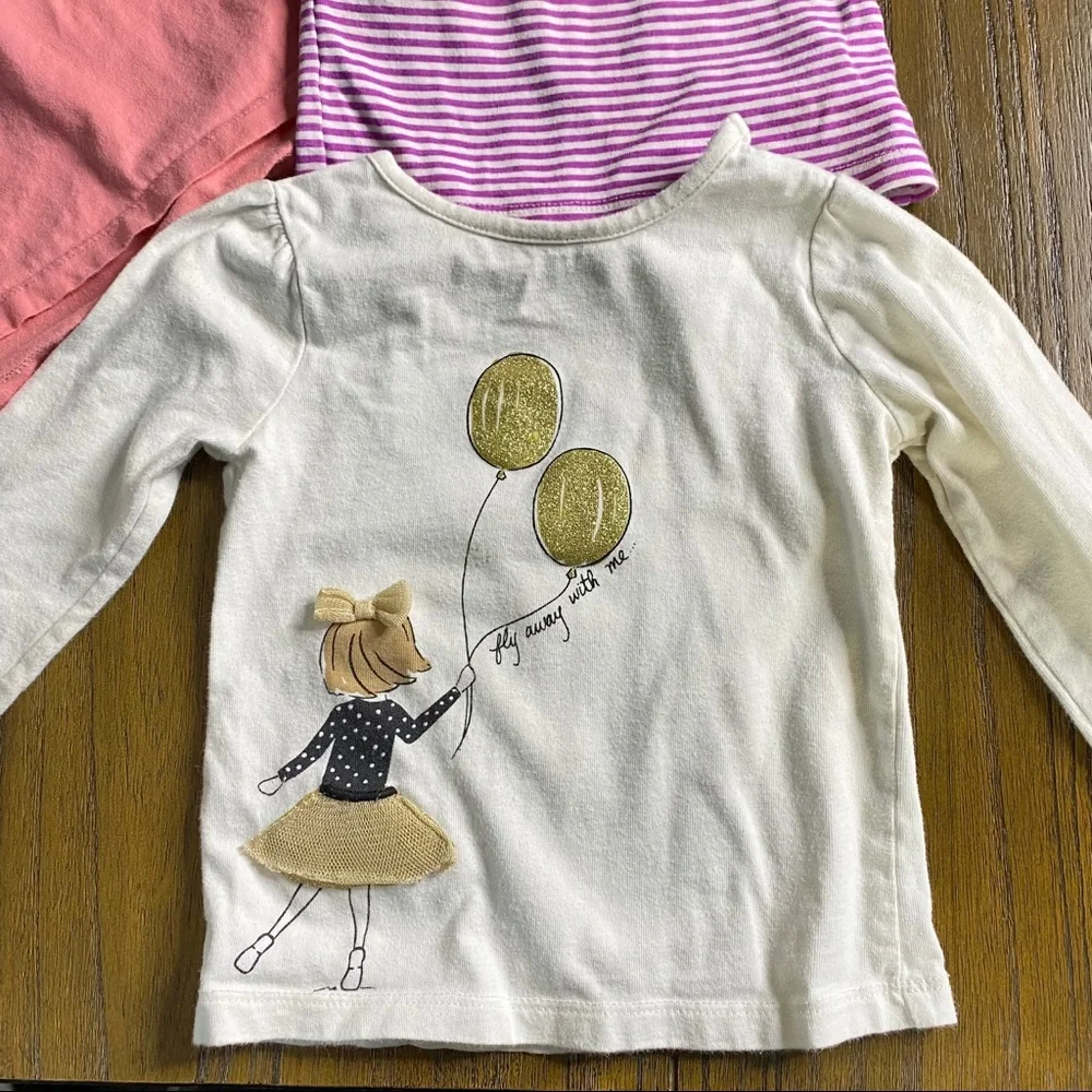 Little girls bundle tops shirts and dress
